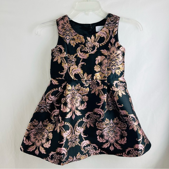 The Children's Place Other - The Children’s Place Pleated Jacquard Dress